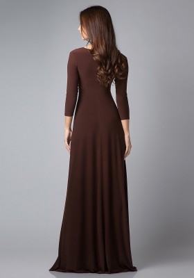 Платье SQ 1110 шоколадное